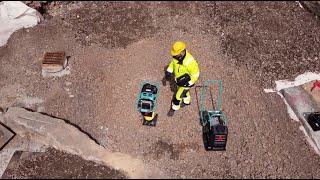 Ammann eDrive Models  eATR Rammers and eAPF Vibratory Plates  Interchangeable batteries [upl. by Epilef215]