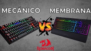 Teclado MECÁNICO vs MEMBRANA  ¿Cuál escoger 🤔🤔 [upl. by Robins]