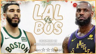 Los Angeles Lakers vs Boston Celtics Full Game Highlights  Dec 25  202324 NBA Christmas [upl. by Loredo]