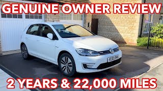 VW eGOLF LONG TERM OWNER REVIEW Good second hand choice [upl. by Etka]