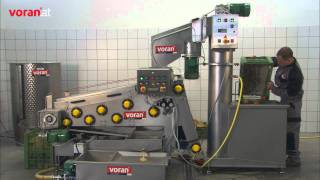 voran Bandpresse EBP500 mit Wasch und Mahlanlage WALC [upl. by Nelyahs61]