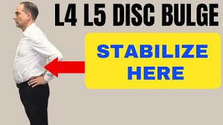 3 Great Exercises L4L5 Disc Bulge Lower Back RELIEF amp STABILITY  Dr Walter Salubro [upl. by Alexia]