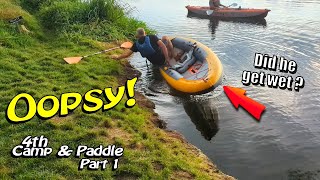 Camp amp Paddle 41 at Fotheringhay Castle on the River Nene  Aquatec Ottawa [upl. by Enecnarf813]