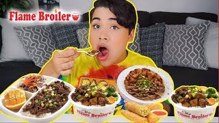 MUKBANG MASSIVE TERIYAKI BOWL eating show TERIYAKI CHICKENBEEF amp RICE  La Atrevida Storytime [upl. by Eriha]