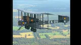 Vickers Vimy WW1 Bomber  First across the Atlantic [upl. by Manya]