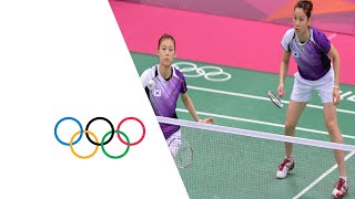 Badminton Womens Doubles  Korea v China  London 2012 Olympics [upl. by Evangelina]