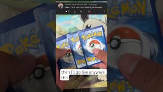 Row 3 Pack 3 follow pokemon pokemoncards pokemontcg pokémon like comment subscribe support [upl. by Dazhahs]