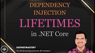 Dependency Injection Lifetimes in NET Core NET Interview Questions [upl. by Nenney]