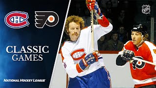 NHL Classic Games 1976 MTL vs PHI Stanley Cup Final Gm 4 [upl. by Antonietta]