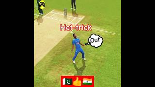 India spinner bowler hat trick in Real Cricket 24 realcricket24 hattrick shorts [upl. by Bloxberg724]