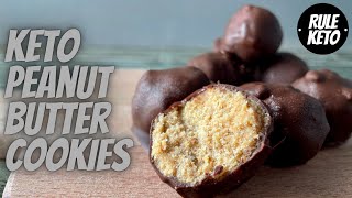 Easy No Bake Keto Peanut Butter Cookies [upl. by Carie440]