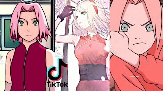 Sakura Uchiha  TikTok Compilation Part 1 [upl. by Adile]