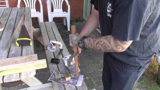 How to remove the CRKT Woods Chogan T Hawk Axe Head [upl. by Simah216]