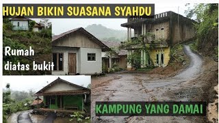 HUJAN BIKIN SUASANA AYEM TENTREM giesha4696desa kampung dusun dusunsemilir hujan pedesaan [upl. by Litton439]