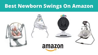 Best 4 Baby Swings On Amazon  Newborn Baby Swings [upl. by Norab]