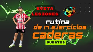 EVITA LAS LESIONES DE CADERA EN EL FUTBOL⚽️ [upl. by Kcirreg585]