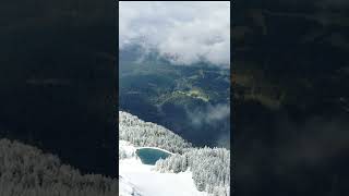 Neuschnee in Seefeld der erste Schnee im Herbst [upl. by Einalam785]