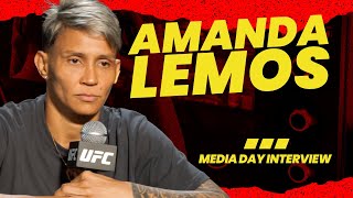 Amanda Lemos says she needs to prove she deserves another title shot [upl. by Tenom326]