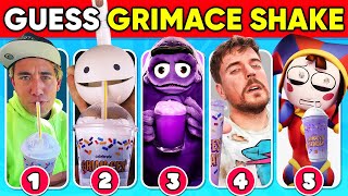 Guess Who Drink The Grimace Shake 🥤💜  TikTok Meme MrBeast iShowSpeed Ohio Final Boss Lynja CG5 [upl. by Malcom903]