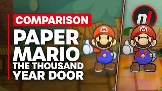 Paper Mario TTYD SwitchGamecube Comparison [upl. by Cida]