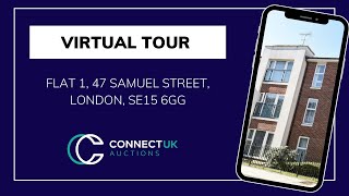 Virtual Tour  Flat 1 47 Samuel Street London SE15 6GG [upl. by Alicec]