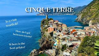 Italy’s Cinque Terre Towns  Ferry Train and Foot Hiking the Blue Trail Travel Vlog [upl. by Aeriell]