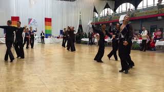 Gay Games 2018 10 dances Final Cha Cha Men [upl. by Carlina]