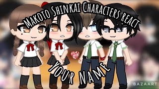 Makoto Shinkai Characters ReactYour Name13 [upl. by Allwein814]