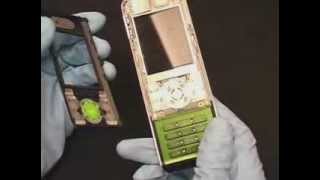 disassemble Sony Ericsson S500  S500i  W580  W580i [upl. by Chaffee]