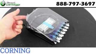 Corning CCH Fiber Optic Pigtail Module Cassettes [upl. by Mcknight176]