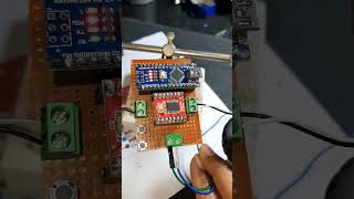 TB6612FNG Motor driver with Ardiuno viral shortvideo linefollower arduino [upl. by Nnylorac]