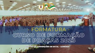 FORMATURA CFP  CURSO DE FORMAÇÃO DE PRAÇAS 2023 [upl. by Potts]