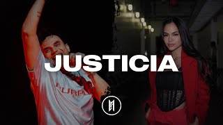 Silvestre Dangond Natti Natasha  Justicia Letra [upl. by Onilatac]