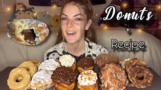 DONUT MUKBANG Vegan [upl. by Myk189]