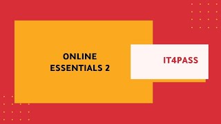 Online Essentials 2 [upl. by Sonstrom77]