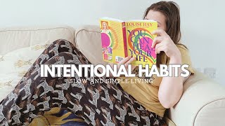 INTENTIONAL HABITS FOR 2024 ✨  Spoonie life and Intentional Living [upl. by Aniuqahs]