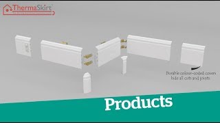 Skirting board heating  the alternative to radiators and underfloor heating [upl. by Annairba]