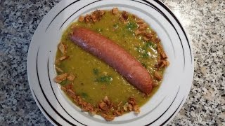 Thermomix TM 5 Erbsensuppe mit Würstchen [upl. by Julita727]