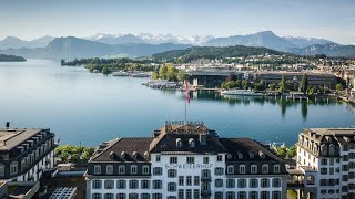 Top 10 Luxury Hotels in Luzern Switzerland [upl. by Sybyl792]