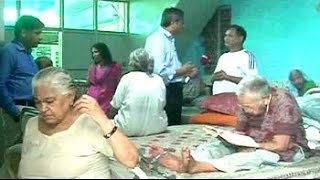 Most senior citizens in this ashram hail from wealthy families says caretaker [upl. by Atekan84]