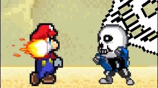 【AMV】MARIO BROS VS SANS [upl. by Akihsan]