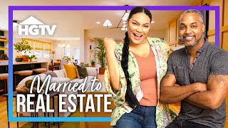 From Apartment to Open Concept Home Renovation  Married to Real Estate  HGTV [upl. by Britni341]