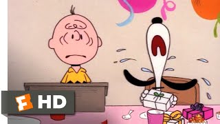 Snoopy Come Home 1972  Snoopys Farewell Party Scene 810  Movieclips [upl. by Ardnaeed625]