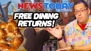 Free Dining Returns New Disney Vacation Club Lounge at Walt Disney World [upl. by Carolus]