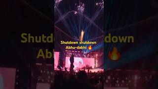 ShutdownShutdownAbhudhabiDiljitDosanjh live concert 🔥 diljitdosanjh shorts trending viral [upl. by Adnalor840]