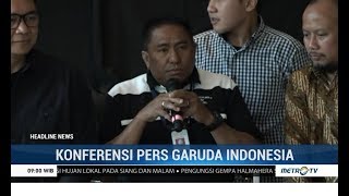 Konferensi Pers Garuda Indonesia Terkait YouTuber Rius Vernandes [upl. by Aelat]