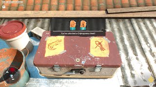 FarCry 6  CriptoGrama Chest amp Chart Location  Number  7 amp 27  Hazmat Mask MKII [upl. by Eniad]