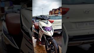 Aprilia new model headlights modified modified scooter bike trending viral learn new [upl. by Malha]