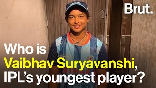 Who is Vaibhav Suryavanshi IPL’s youngest player [upl. by Iak]