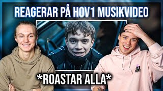 HOV1 ROASTAR ALLA INFLUENCERS  Reagerar på Hov1  Barn av vår tid ft Joen SLAKT [upl. by Annasus125]